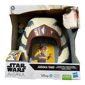 Star Wars Ahsoka Tano Electronic Mask Hasbro Disney Phrases Sound Effects